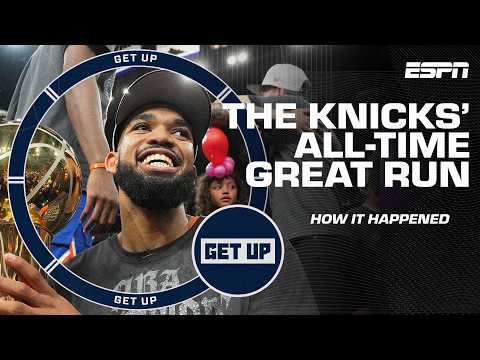 Knicks' ALL-TIME GREAT RUN ➡️ Chemistry, roster building & the 'flow state' to have success | Get Up