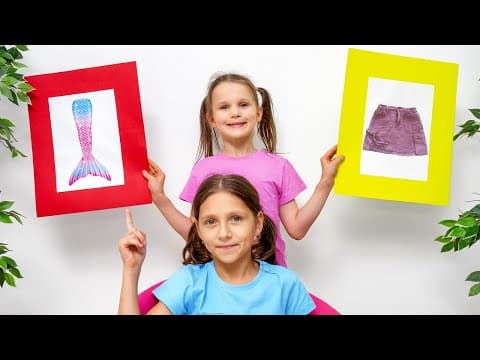 دش سحري مع الحلوى