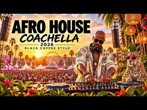 🔴 LIVE 🔥 Deep Melodic Afro House 2026 | Black Coffee Style | Organic House & Afro Tech Mix