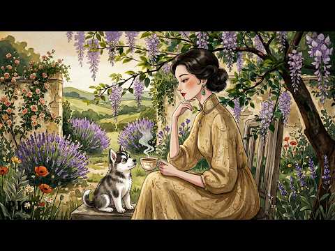 Soft Spring Morning ☕ 1940s Vintage Jazz | Cozy Café & Peaceful Vibes
