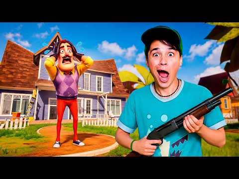 НАШЁЛ ДРОБОВИК в ПРИВЕТ СОСЕД!😱 ТЕПЕРЬ СОСЕД МЕНЯ БОИТСЯ🤣