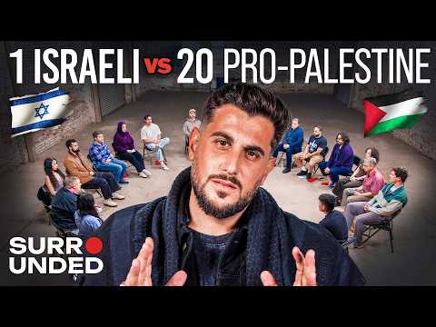 1 Israeli vs 20 Pro-Palestine Activists (ft. Rudy Rochman) | Surrounded