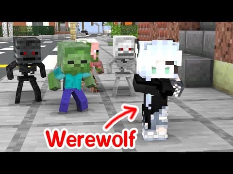 A 100-Year Werewolf - Minecraft Animation