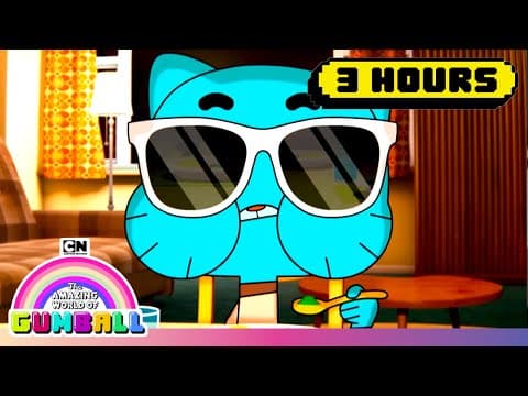 GOATED Breakfast, Legendary Game Play and more | 3 Hours of PEAK Gumball | Cartoon Network
