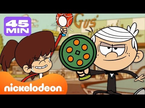 Loud House | 45 MINUTOS de avenutras en el Arcade 🕹 | Nickelodeon en Español