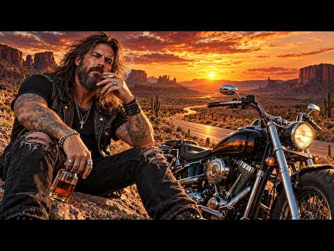 Biker Rock & Dark Country | Whiskey, Smoke & Endless Roads