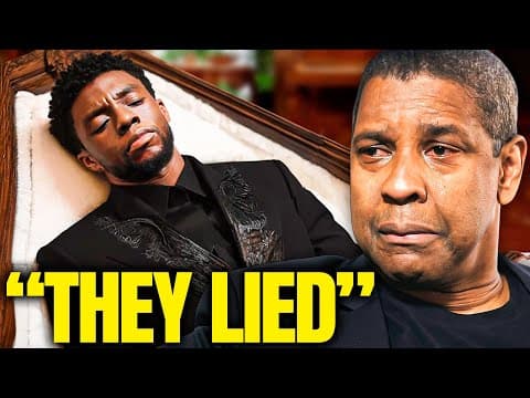 At 68, Denzel Washington Finally Speak Up About Chadwick Boseman