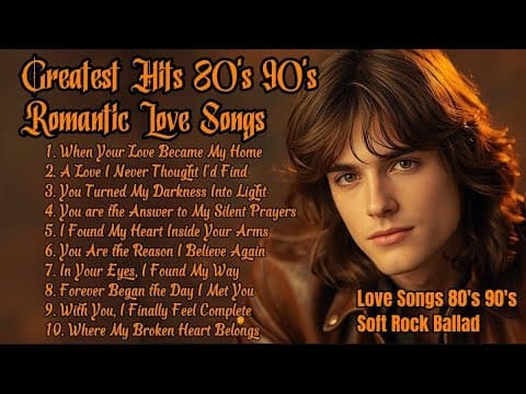 80's 90's Love Ballad Greatest Hits | Soft Rock Ballads 80's 90's 💖 Love Songs 80's 90's | Vol. 61