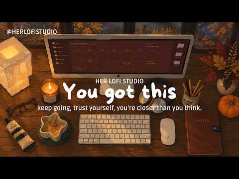 Rainy Autumn Desk Sessions 🌧️🍂 | Lofi Jazz