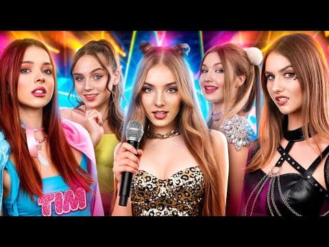 Soft vs Rock vs Nerd vs Indie Girl! We Made New Girls Band