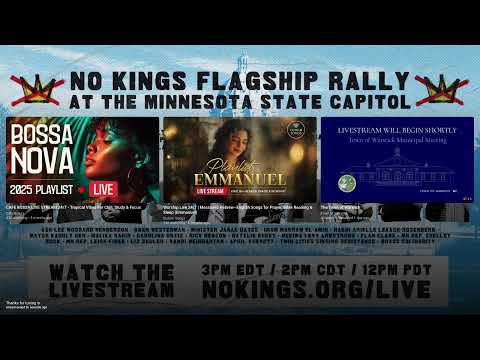 "No Kings" protest outside Minnesota’s State Capitol against Donald Trump