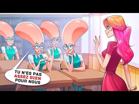 I am the only girl among the geniuses.
