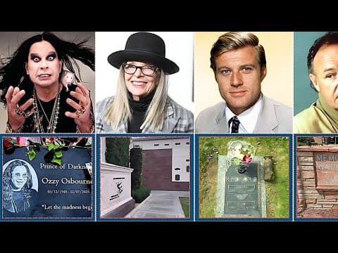 60+ Graves of Famous People Who Died in 2025 | New update