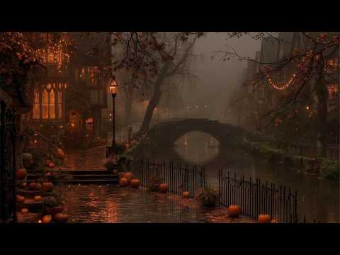 “Late Day Beside the Bridge”— A Forgotten Gothic Village in the Late Autumn | Dark Academia Playlist