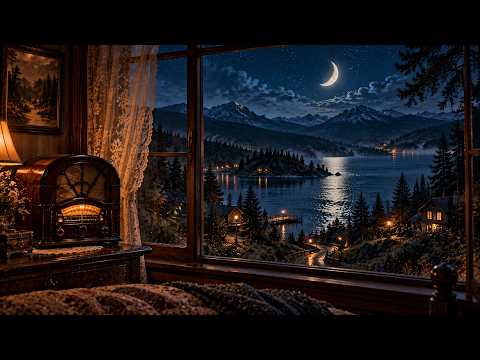 A quiet autumn night in the 1940s | Old song from the next room | Sleep