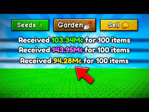 NEW METHOD to Farm MONEY *FAST* in Grow a Garden 2..