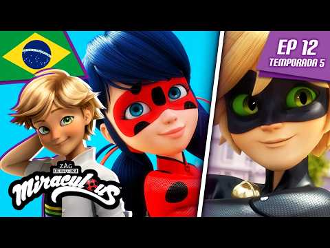 🇧🇷 MIRACULOUS | 🐞 PERFECTION 🐾 | Full Episode ▶️ Season 5 Ep 12 | BRAZIL 🇧🇷