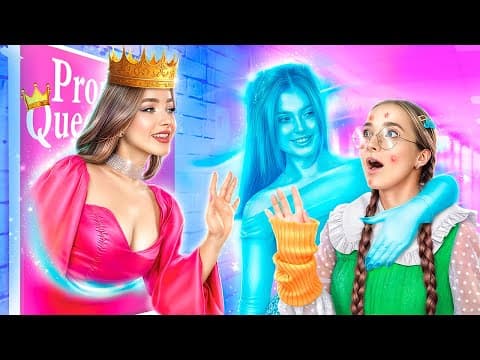 How to Became the Most Popular Girl in High School! From Ghost to College Queen