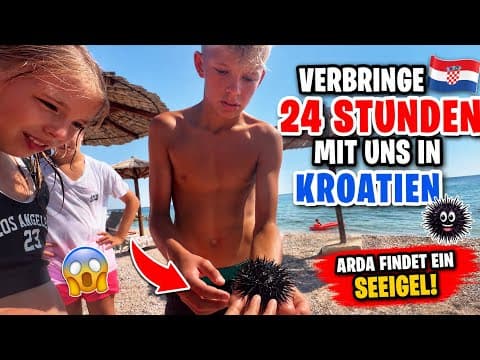 24 Stunden mit uns im Urlaub 🇭🇷🌊 l Annamiltina 