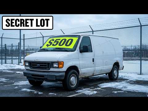 Where Homeless People Actually Find $500 Vans To Live In (4 Spots Most Look Wrong)