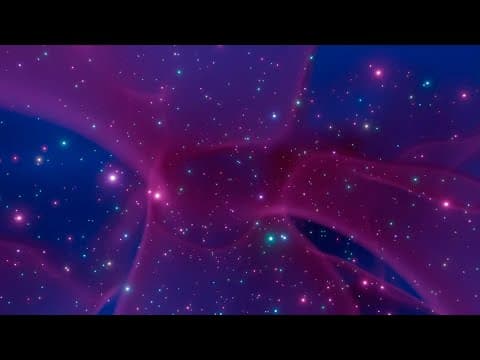 Deep Cosmos Relaxation 🌌 ∣ 4 Hours 4K HDR Video ∣ NO SOUND Silent Stars &amp; Nebula Screensaver