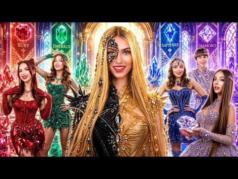 I’m The Only Onyx Girl at Jewelry School! Gemstone Girls vs Metal Girls