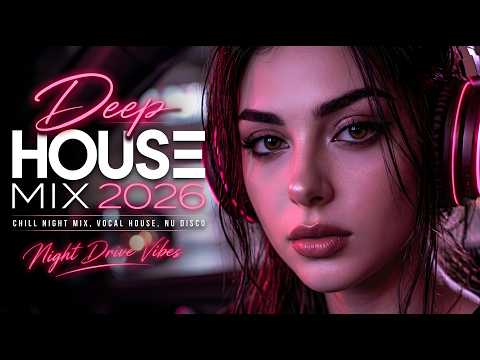 Deep House Mix 2026 ⚡ Trending Vocal House, Nu Disco &amp; Deep Night Drive Mix Playlist Vol.12
