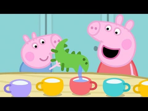 ¡La misteriosa jarra dinosaurio de George! 🦕 | Los Cuentos de Peppa la Cerdita