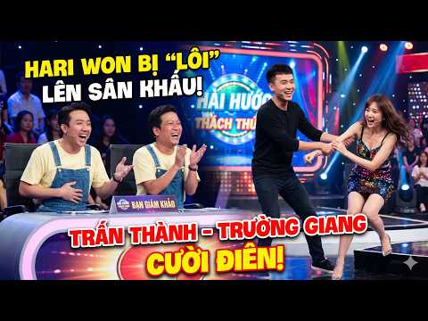Chàng Trai "Lôi" Hari Won Lên Sân Khấu Làm Trấn Thành Và Trường Giang Cười Điên