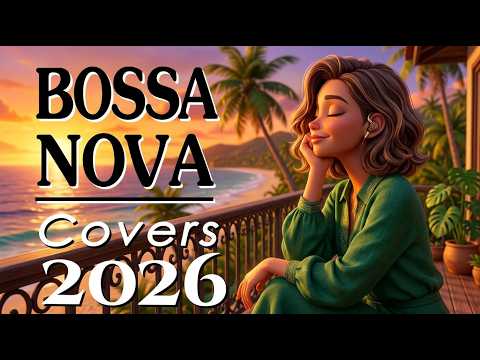 Bossa Nova 2026 ☕🎧 4 Hours of Popular Song Covers 🌿 Work, Study & Relax