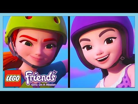 High Speed Chase! 🏍️😮 | LEGO Friends: Girls On a Mission | WildBrain Kids