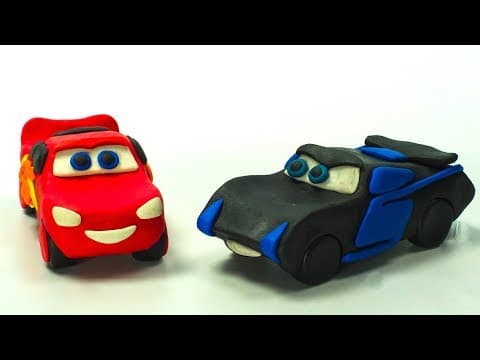 Lightning Strikes ⚡️ McQueen vs Jackson Storm Epic Race! (Disney Cars Claymation Stop-Motion)