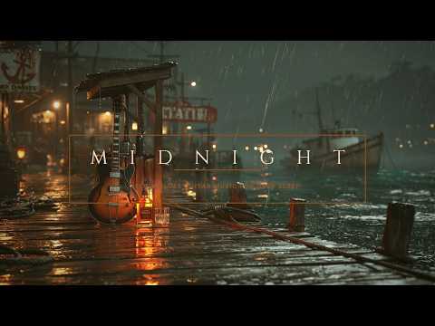 Slow Blues Guitar Solo - Relaxing Midnight Blues Instrumental For Deep Relaxation And Sleep