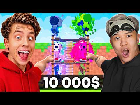 😱Я ЗАШЁЛ на БАЗЫ ЮТУБЕРОВ от $1 до $10 000 в Kick a lucky block!