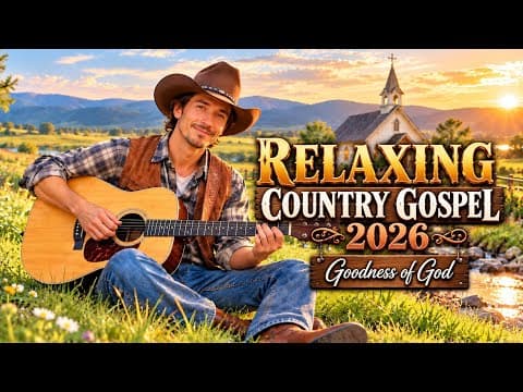 Goodness of God | Relaxing Country Gospel Music for Gratitude, Faith & Peace 2026