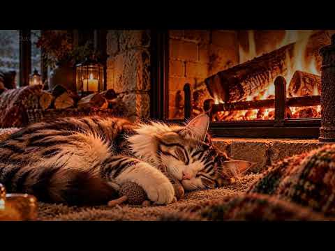 Autumn Evening & Fireplace