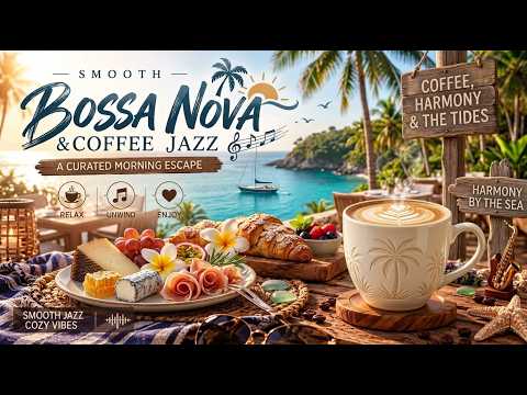 Relaxing Bossa Nova Cafe Music ☕ Smooth Jazz for Peaceful Mornings, Study & Positive Vibes