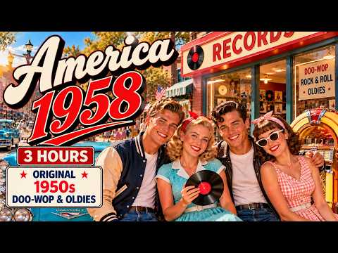 Life in America, 1958 🏡🎶 | 1950s Americana Playlist Doo Wop, Rock & Roll & Oldies