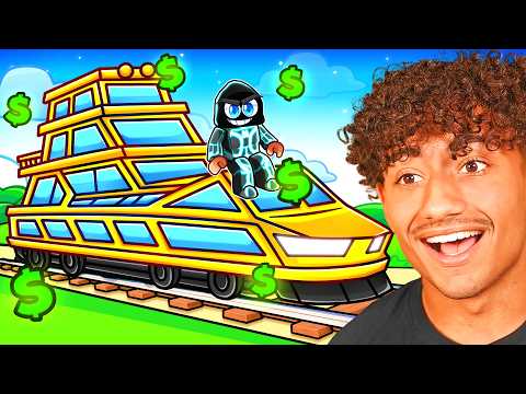 ROBROS BUILD A MAX LEVEL LUXURY TRAIN IN ROBLOX!