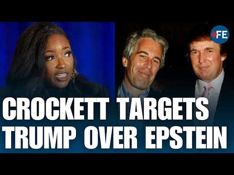“38,000 Times”: Jasmine Crockett Drops Explosive Epstein Claim About Trump | WORLD NEWS | US NEWS