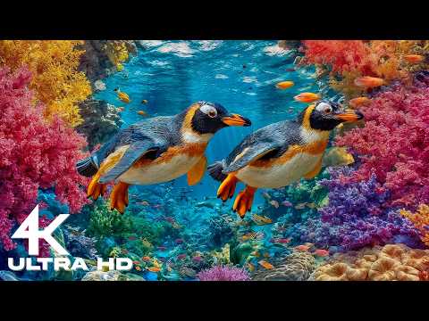 Peaceful Sleep Music for Stress Relief 🐠 Tropical Fish Swimming Among Beautiful Coral Reefs