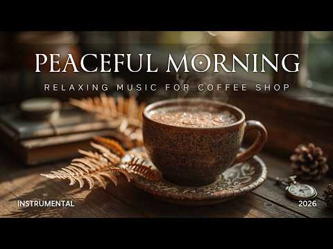 Acoustic Guitar Instrumental - Peaceful Morning Coffee Guitar ~ Cozy Guitar Ambience for Studying