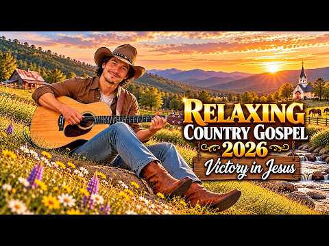 Victory in Jesus | Relaxing Country Gospel Music for Victory, Faith &amp; Salvation 2026