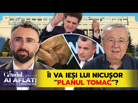 Ion Cristoiu - desființăm partidele după votarea Guvernului Tomac? / Ai aflat! Cu Ionuț Cristache
