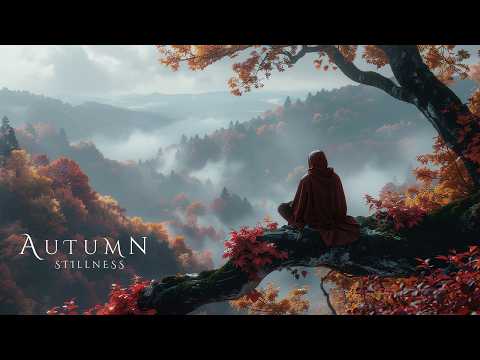 AUTUMN STILLNESS | Ethereal Meditative Ambient Music with Rain - Fantasy Autumn Ambience Soundscape