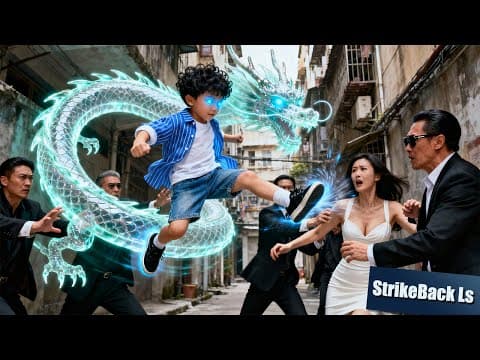 Gang Bullies The Beauty—Until a Superpowered Kung Fu Kid Kicks in! Dare to Bully My Mother?