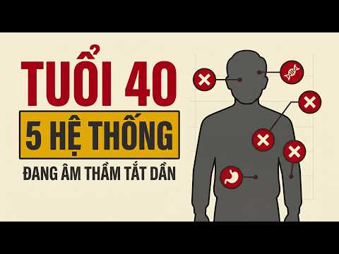 Sự Thật Sau Tuổi 40: 5 Hệ Thống Trong Cơ Thể Đàn Ông Đang Âm Thầm Tắt Dần