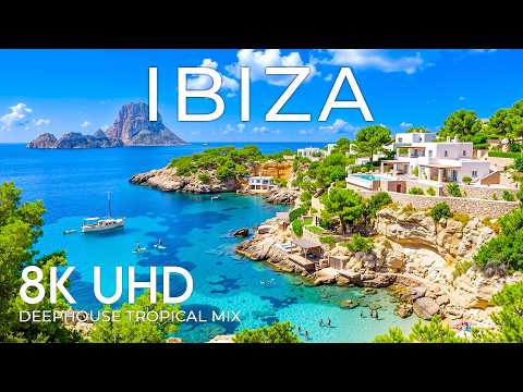 Ibiza 8K Drone Footage | Es Vedrà Spires, Crystalline Tides & Eternal Paradise UHD