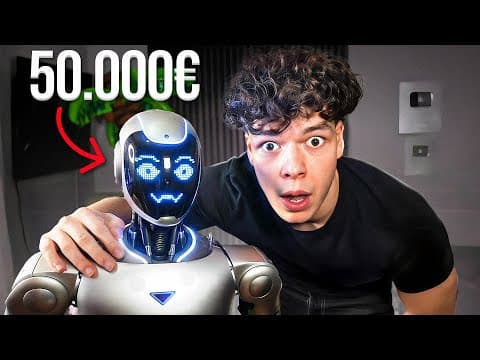 I'm testing a €50,000 robot…