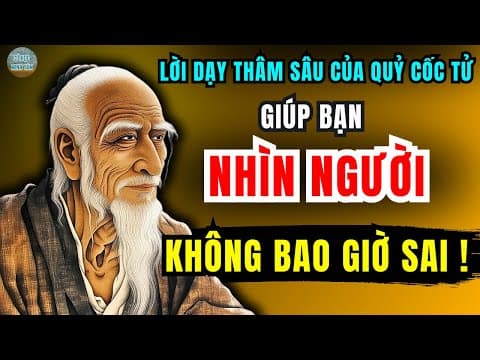 Lời dạy của Quỷ Cốc Tử giúp bạn NHÌN NGƯỜI KHÔNG BAO GIỜ SAI | Triết lý sống